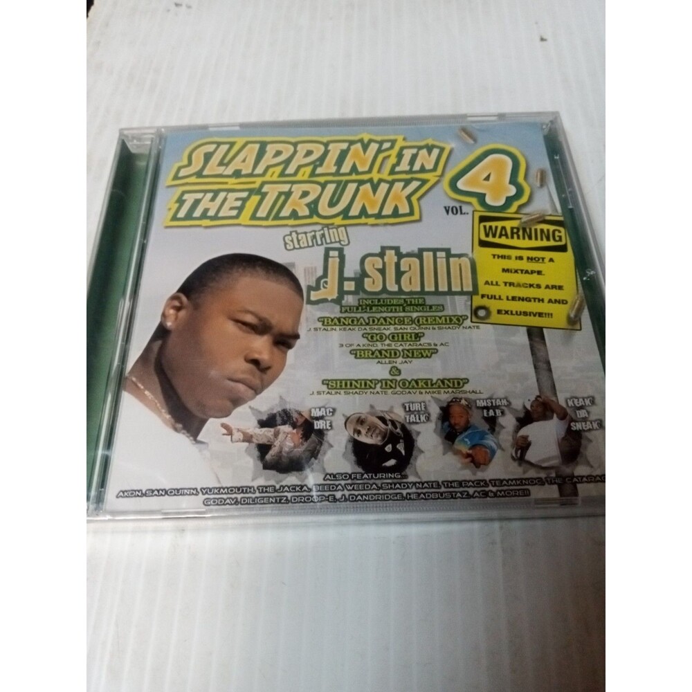 J Stalin In The Trunk Vol. 4 CD New Sealed